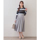 ビット付きダブルプリーツスカート【洗濯機OK/イージーアイロン】 | index | 詳細画像11