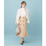 トレンチマーメイドフレアスカート【洗濯機OK/イージーアイロン】 | index | 詳細画像7 