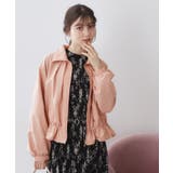 オレンジ(065) | スタンドカラーペプラムブルゾン【洗濯機OK】 | index