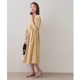 ベルト付きタックシャツワンピース【洗濯機OK/イージーアイロン】 | index | 詳細画像7