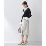 フロントジップタイトスカート【洗濯機OK/イージーアイロン】 | index | 詳細画像4