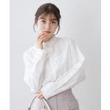 ブロードフロントフリルブラウス【洗濯機OK】《5col》 | index | 詳細画像1