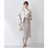 ブロードフロントフリルブラウス【洗濯機OK】《5col》 | index | 詳細画像3