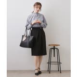 ブロードフロントフリルブラウス【洗濯機OK】《5col》 | index | 詳細画像10