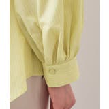 フリルキーネックシャツ【洗濯機OK イージーアイロン 防シワ】《XS~LL | index | 詳細画像35