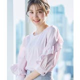 フリルスリーブドッキングポンチトップス【洗濯機OK】 | index | 詳細画像1 