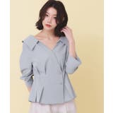 カシュクールタックシャツ【洗濯機OK／ストレッチ】 | index | 詳細画像13 