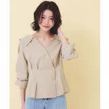 カシュクールタックシャツ【洗濯機OK／ストレッチ】 | index | 詳細画像20 