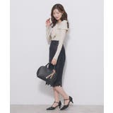 オフショルリボンリブニット【洗濯機OK】 | index | 詳細画像8 