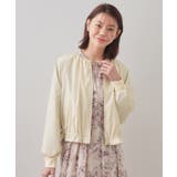 グレージュ(050) | ノーカラーブルゾン【洗濯機OK/接触冷感/防シワ】 | index