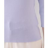 ブローチ風ゴールドパーツ付きアシメニット【洗濯機OK/坑ピル】 | index | 詳細画像18