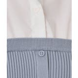 シャツドッキングペプラムニット【洗濯機OK】 | index | 詳細画像6