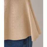 シャツドッキングペプラムニット【洗濯機OK】 | index | 詳細画像25