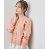 ボクシークルーネックカーディガン【洗濯機OK】 | index | 詳細画像9 