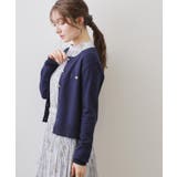 ボクシークルーネックカーディガン【洗濯機OK】 | index | 詳細画像13 