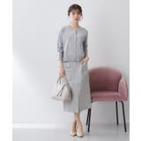 ボクシークルーネックカーディガン【洗濯機OK】 | index | 詳細画像18 