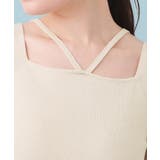 2Wayスクエアネックニットタンク【洗濯機OK/坑ピル】 | index | 詳細画像22 