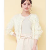 シアー幾何刺繍カーディガン【洗濯機OK】 | index | 詳細画像2