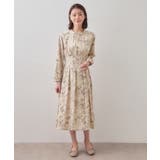 フラワーハイネックタックワンピース【洗濯機OK/イージーアイロン/防シワ】 | index | 詳細画像13