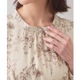 フラワーハイネックタックワンピース【洗濯機OK/イージーアイロン/防シワ】 | index | 詳細画像16