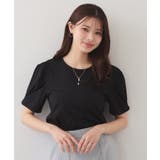 ブラック(819) | 【UVケア 接触冷感】ベアタックスリーブトップス《吸水速乾 透け防止 | index