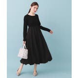 ドッキングバルーンロングフレアワンピース【洗濯機OK】 | index | 詳細画像6