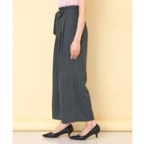 リボンベルト付カラーワイドパンツ【洗濯機OK】 | index | 詳細画像23 