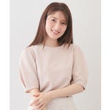グレージュ(050) | タックパフトップス【洗濯機OK／UVケア／接触冷感】 | index