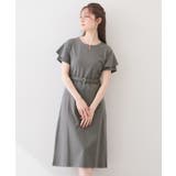 【接触冷感 UVケア】Iラインフレアスリーブワンピース《洗濯機OK XS～3L | index | 詳細画像2 