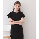 【接触冷感 UVケア】Iラインフレアスリーブワンピース《洗濯機OK XS～3L | index | 詳細画像10 