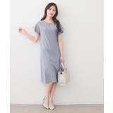 【接触冷感 UVケア】Iラインフレアスリーブワンピース《洗濯機OK XS～3L | index | 詳細画像25 
