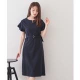 【接触冷感 UVケア】Iラインフレアスリーブワンピース《洗濯機OK XS～3L | index | 詳細画像37 