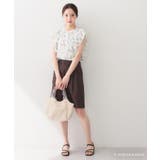 ◆【日比谷花壇コラボ】線画フラワーピンタックブラウス【防シワ／洗濯機OK】 | index | 詳細画像6 