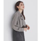 《5color XS LLsize》レイヤードボウタイブラウス【洗濯機洗い可 | index | 詳細画像11 