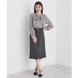 《5color XS LLsize》レイヤードボウタイブラウス【洗濯機洗い可 | index | 詳細画像12 