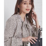 《5color XS LLsize》レイヤードボウタイブラウス【洗濯機洗い可 | index | 詳細画像15 