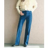 《丈が選べる》ストレートデニムパンツ【洗濯機洗い可】 | index | 詳細画像1 