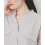 ダブルポケットスキッパーブラウス【洗濯機洗い可/イージーアイロン】 | index | 詳細画像44 