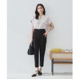 ダブルポケットスキッパーブラウス【洗濯機洗い可/イージーアイロン】 | index | 詳細画像36 