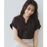 ダブルポケットスキッパーブラウス【洗濯機洗い可/イージーアイロン】 | index | 詳細画像21 