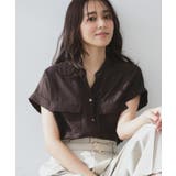 ダブルポケットスキッパーブラウス【洗濯機洗い可/イージーアイロン】 | index | 詳細画像22 