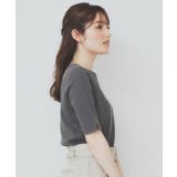 《7色展開/XS-LLサイズ》ボートネックリブトップス【UV/洗濯機洗い可】 | index | 詳細画像6 