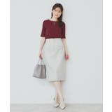 《7色展開/XS-LLサイズ》ボートネックリブトップス【UV/洗濯機洗い可】 | index | 詳細画像20 