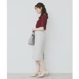 《7色展開/XS-LLサイズ》ボートネックリブトップス【UV/洗濯機洗い可】 | index | 詳細画像21 