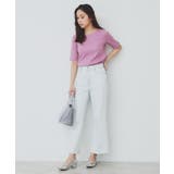 《7色展開/XS-LLサイズ》ボートネックリブトップス【UV/洗濯機洗い可】 | index | 詳細画像24 