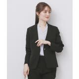 ブラック(019) | ストレッチノーカラージャケット セットアップ対応 | index