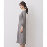 ストレッチキーネックワンピース【洗濯機OK/イージーアイロン】 | index | 詳細画像22 