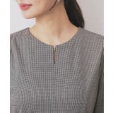 ストレッチキーネックワンピース【洗濯機OK/イージーアイロン】 | index | 詳細画像24 