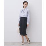 アシンメトリーレイヤードボウタイブラウス【洗濯機OK イージーアイロン 防シワ】… | index | 詳細画像24 