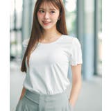 オフホワイト(003) | 【UVケア 接触冷感 吸水速乾】薄手なのに透けにくい！ベーシックTシャツ《洗濯機… | index